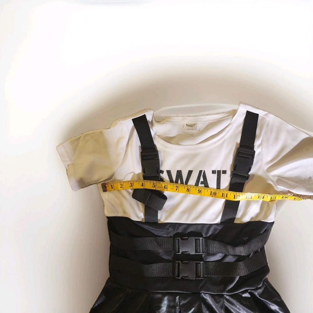 Spirit Swat Officer Halloween Costume Kids Jr. (10-12) Large - Picture 6 of 6